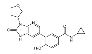 1268347-20-1 structure, C21H22N4O3