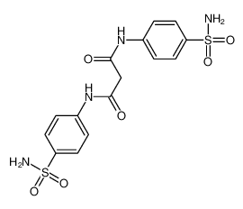 4354-82-9 N,N''-二-(4-氨基磺酰基-苯基)-丙二酰胺