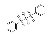 [benzenesulfonyl(dichloro)methyl]sulfonylbenzene 18087-00-8