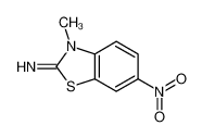 3-methyl-6-nitro-1,3-benzothiazol-2-imine 99700-95-5