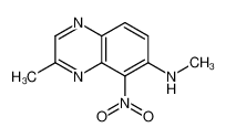 N,3-dimethyl-5-nitroquinoxalin-6-amine 78411-55-9