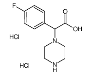 (4-Fluorophenyl)(piperazin-1-yl)acetic acid dihydrochloride 1063629-68-4