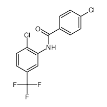 4-chloro-N-[2-chloro-5-(trifluoromethyl)phenyl]benzamide 96%