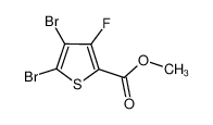 methyl 4,5-dibromo-3-fluorothiophene-2-carboxylate 395664-58-1
