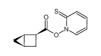 exo-1-(((2-bicyclo(2.1.0)pentyl)carbonyl)oxy)-2(1H)pyridinethione 131515-62-3
