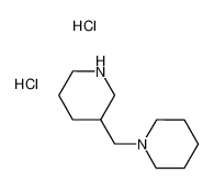 1-(3-Piperidinylmethyl)piperidine dihydrochloride 96%