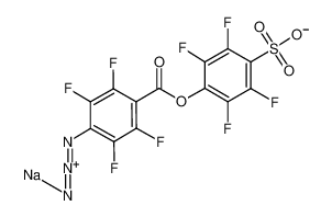 4-[(4-叠氮基-2,3,5,6-四氟苯甲酰基)氧基]-2,3,5,6-四氟苯磺酸钠盐