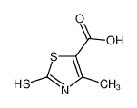 4-methyl-2-sulfanylidene-3H-1,3-thiazole-5-carboxylic acid 57658-34-1