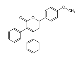 59931-67-8 6-(4-methoxyphenyl)-3,4-diphenylpyran-2-one