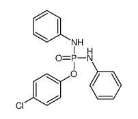 N-[anilino-(4-chlorophenoxy)phosphoryl]aniline