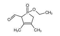 1-ethoxy-3,4-dimethyl-1-oxo-2,5-dihydro-1H-1λ5-phosphole-2-carbaldehyde