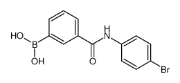 3-(4-溴苯基氨甲酰基)苯基硼酸