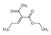 2-acetyl-pent-2-enoic acid ethyl ester 3885-50-5