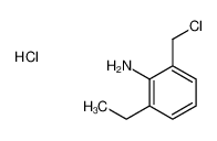2-(chloromethyl)-6-ethylaniline,hydrochloride 88301-76-2