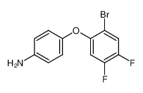 4-(2-Bromo-4,5-difluoro-phenoxy)-phenylamine 869676-91-5