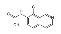 N-(8-chloro-[7]isoquinolyl)-acetamide 760118-44-3