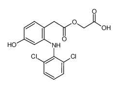 2-[2-[2-(2,6-dichloro-4-hydroxyanilino)phenyl]acetyl]oxyacetic acid 229308-90-1
