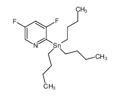 3,5-二氟-2-(三丁基锡烷基)吡啶