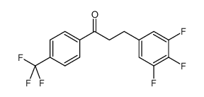 1-[4-(三氟甲基)苯基]-3-(3,4,5-三氟苯基)-1-丙酮