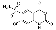 7-氯-2,4-二氧代-1,4-二氢-2H-苯并[d][1,3]噁嗪-6-磺酰胺
