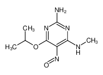 2-氨基-4-异丙氧基-6-(甲基氨基)-5-亚硝基-嘧啶