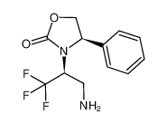 (-)-3-[2-(S)-(1-amino-3,3,3-trifluoropropyl)]-[4-(R)-phenyl]-oxazolidin-2-one 909002-34-2