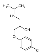 5790-34-1 1-(异丙基氨基)-3-(4-氯苯氧基)丙烷-2-醇