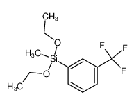 1763-87-7 3-trifluoromethyl-1-(diethoxymethylsilyl)benzene