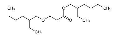 2-ethylhexyl 3-(2-ethylhexoxy)propanoate 38940-91-9