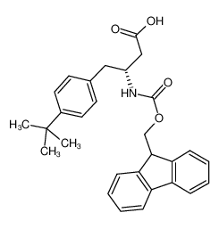 (betaR)-4-叔丁基-beta-[[(9H-芴-9-基甲氧基)羰基]氨基]-苯丁酸