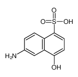 6-amino-4-hydroxynaphthalene-1-sulfonic acid 21013-47-8