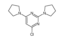 2,4-di(1-pyrrolidinyl)-6-chloropyrimidine 111669-15-9