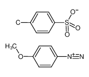 4-methoxybenzenediazonium tosylate 123155-78-2