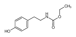 ethyl N-[2-(4-hydroxyphenyl)ethyl]carbamate 70275-54-6