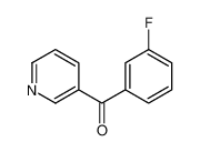 (3-fluorophenyl)-pyridin-3-ylmethanone 79568-07-3