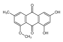 1,3-dihydroxy-8-methoxy-6-methylanthracene-9,10-dione