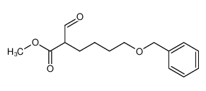 6-benzyloxy-2-formyl-hexanoic acid methyl ester