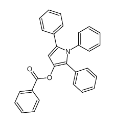 3-benzoyloxy-1,2,5-triphenyl-pyrrole