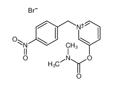 [1-[(4-nitrophenyl)methyl]pyridin-1-ium-3-yl] N,N-dimethylcarbamate,bromide 69440-46-6