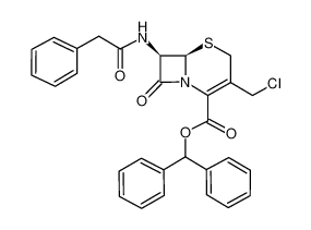7-苯乙酰氨基-3-氯甲基-4-头孢烷酸二苯甲基酯