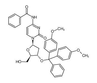 N-苯甲酰基-3’-O-(4,4’-二甲氧基三苯甲基)-2’-脱氧胞啶