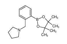 2-(吡咯烷o甲基)苯硼酸频那醇酯