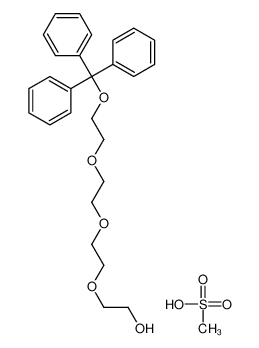 146462-60-4 methanesulfonic acid,2-[2-[2-(2-trityloxyethoxy)ethoxy]ethoxy]ethanol
