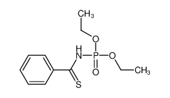N-diethoxyphosphorylbenzenecarbothioamide 71039-20-8