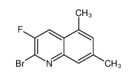 2-bromo-3-fluoro-5,7-dimethylquinoline 834884-05-8