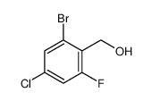 (2-bromo-4-chloro-6-fluorophenyl)methanol 1449008-26-7