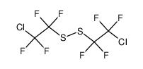bis(2-chloro-tetrafluoroethyl)disulfane 425-77-4