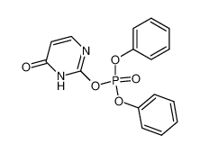 diphenyl (4-oxo-3,4-dihydro-2-pyrimidyl) phosphate 56826-01-8