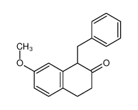 1-benzyl-7-methoxy-3,4-dihydro-1H-naphthalen-2-one 263714-29-0