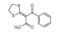 2-(1,3-dithiolan-2-ylidene)-1-phenylbutane-1,3-dione 74440-20-3